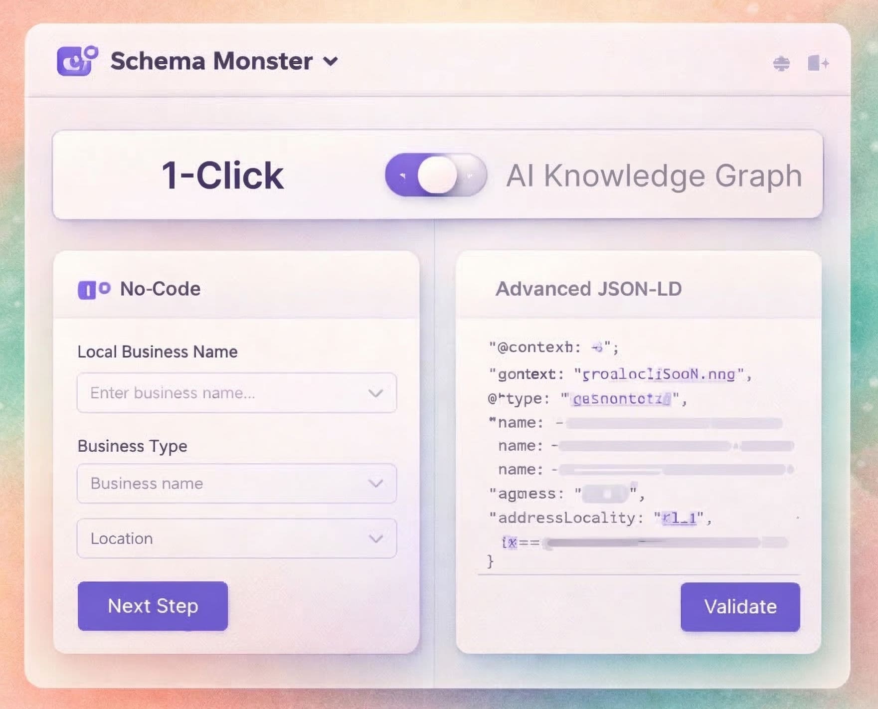 AI Schema Automation for WP with 1 click schema monster